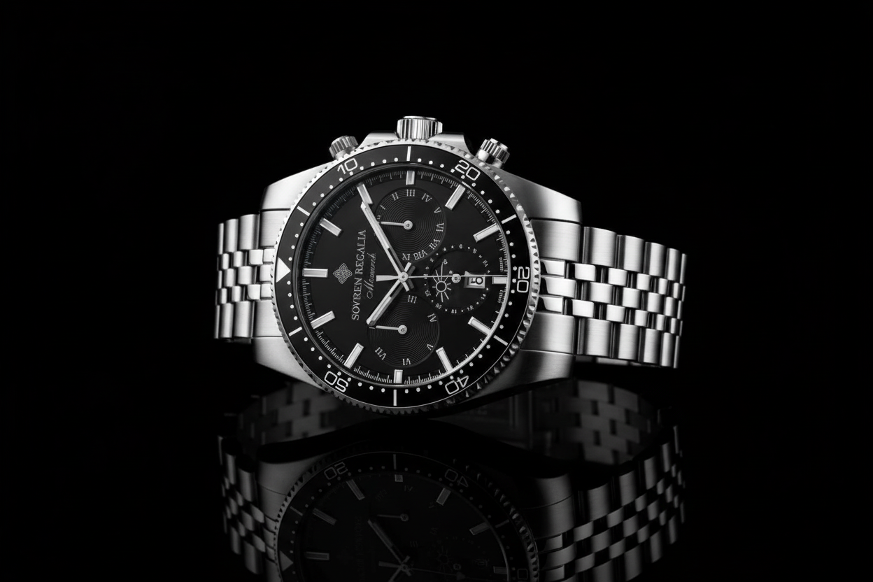 Black background luxury shot